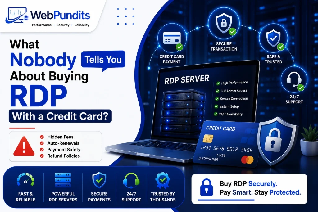 What nobody tells you about buying RDP with a credit card and avoiding hidden fees