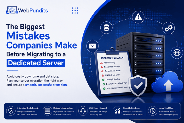 Biggest Mistakes Companies Make in Server Migration